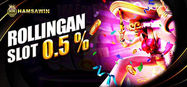 BONUS ROLLINGAN SLOT 0,5%